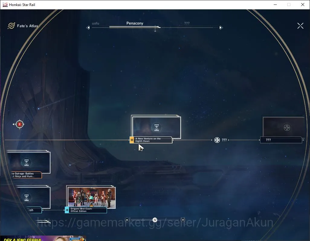 Honkai Star Rail Accounts Mid Game ASIA[TL68] 7 limited[Fixiao+Sign,The Herta+Sign,Archer+Sign,Tribbie E1,Robin 8
