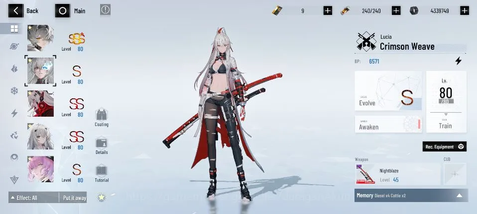 Punishing: Gray Raven Accounts Starter Asia | Mid-Game | [CW, Yata SSS+, Crimson Abyss, Ishmael Etc] | Log KURO | CheckSS 5