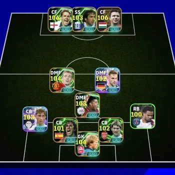 eFootball Accounts Legends & Iconic Players Collective 3209 Puskas x Michael Owen x Puyol x DMF legend MU x GK Oliver Khan