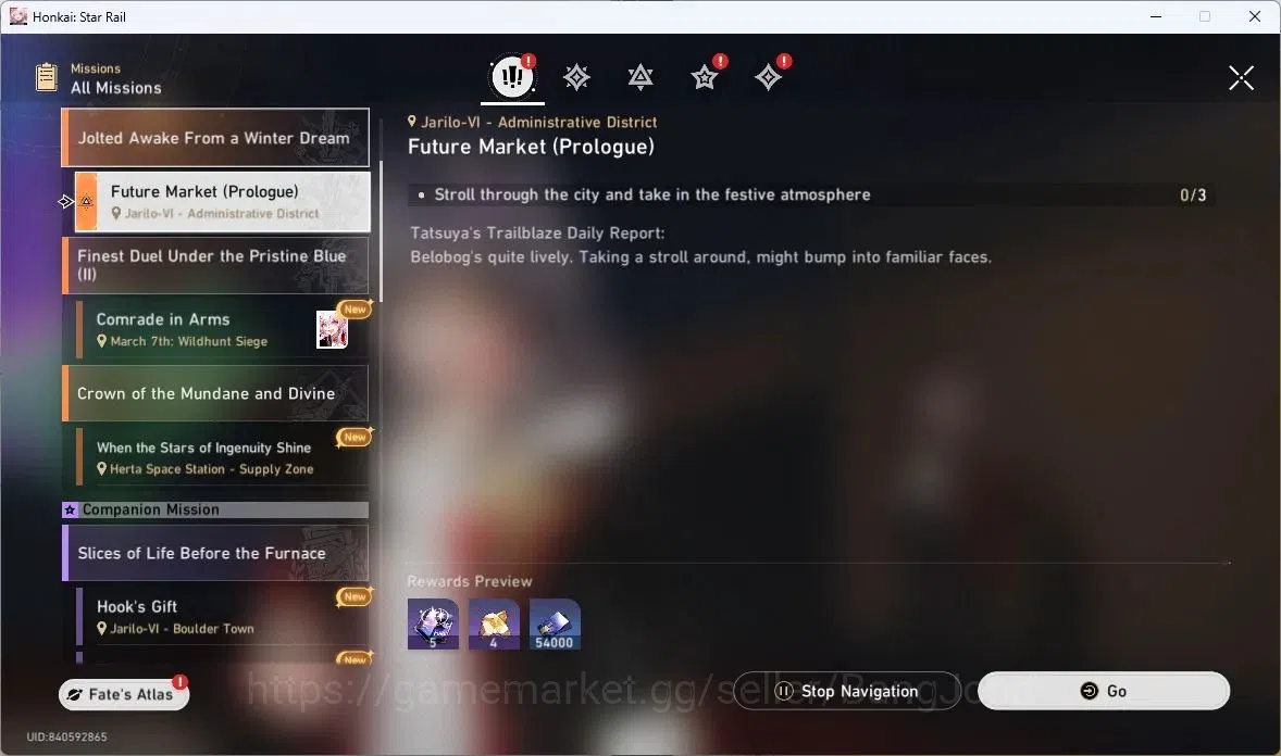 Honkai Star Rail Accounts ASIA | TL70 ,Castorice+Sign+E2,Evernight+Sign,Arch image 12