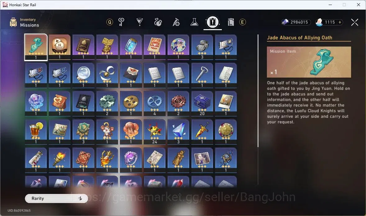 Honkai Star Rail Accounts ASIA | TL70 ,Castorice+Sign+E2,Evernight+Sign,Arch image 14
