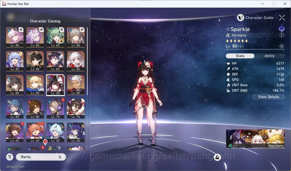 Honkai Star Rail Accounts ASIA | TL70 ,Castorice+Sign+E2,Evernight+Sign,Arch image 3