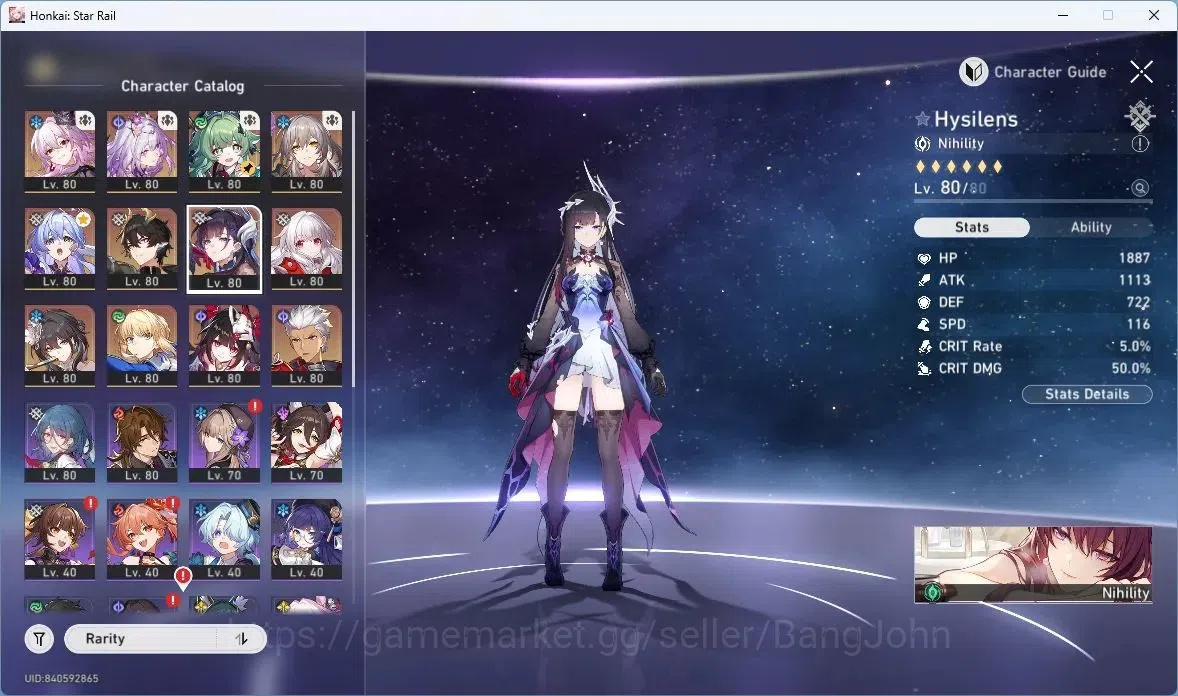 Honkai Star Rail Accounts ASIA | TL70 ,Castorice+Sign+E2,Evernight+Sign,Arch image 5