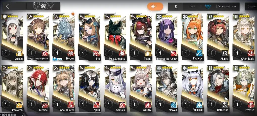 Arknights Accounts Lv 71|145 OP+35 Skin|1810 Orundum+39 Originium|4 L image 10