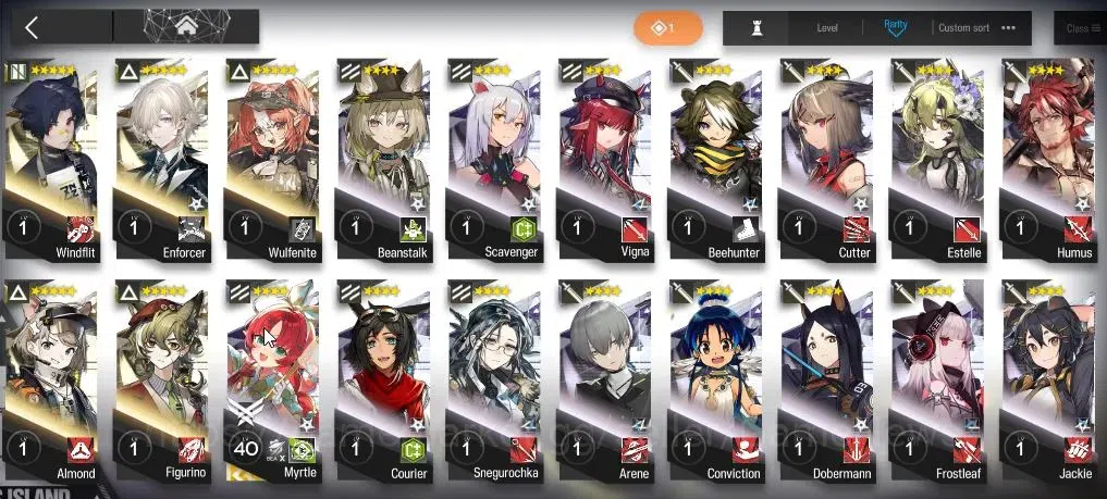 Arknights Accounts Lv 71|145 OP+35 Skin|1810 Orundum+39 Originium|4 L image 11