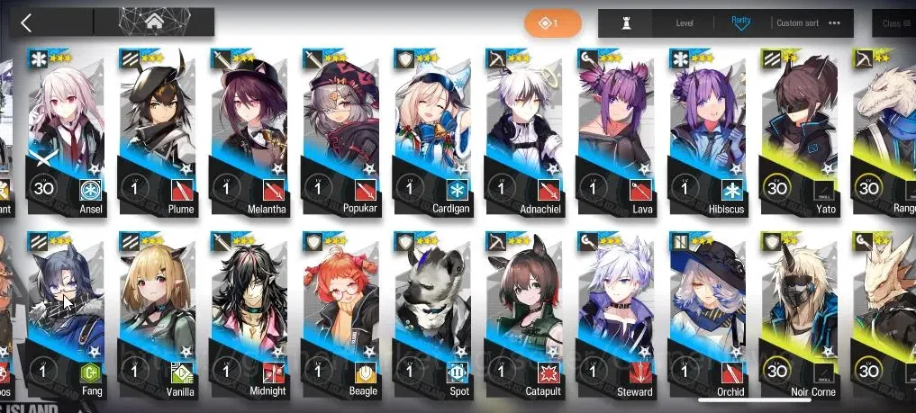 Arknights Accounts Lv 71|145 OP+35 Skin|1810 Orundum+39 Originium|4 L image 14