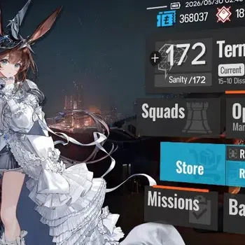 Arknights High-End Lv 71|145 OP+35 Skin|1810 Orundum+39 Originium|4 L image 1
