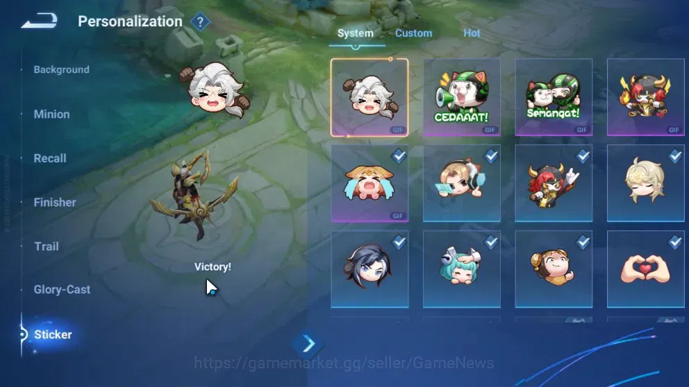 Honor of Kings Accounts Rare Skin Hero 85 Skin 38|2Legend(Zilong,Wukong)GM(Gan & Mo)3Worldly(Angela,Liu Bei,Yang 12