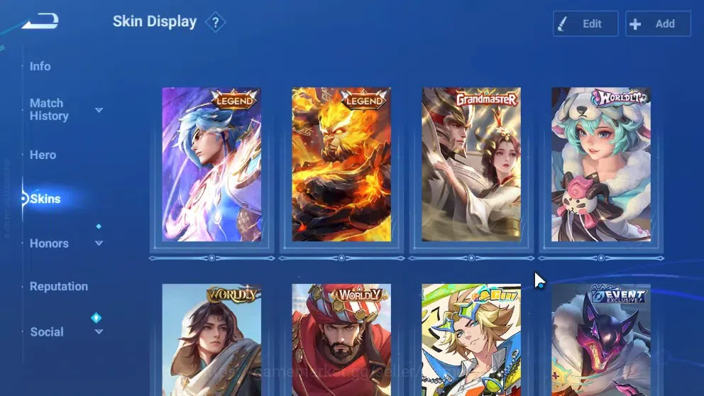 Honor of Kings Accounts Rare Skin Hero 85 Skin 38|2Legend(Zilong,Wukong)GM(Gan & Mo)3Worldly(Angela,Liu Bei,Yang 3