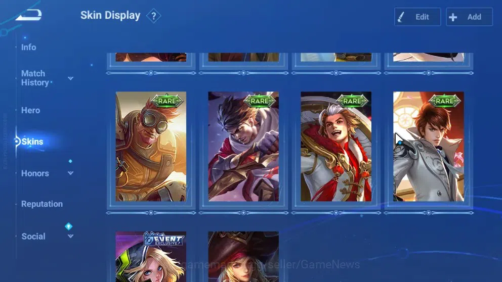 Honor of Kings Accounts Rare Skin Hero 85 Skin 38|2Legend(Zilong,Wukong)GM(Gan & Mo)3Worldly(Angela,Liu Bei,Yang 6