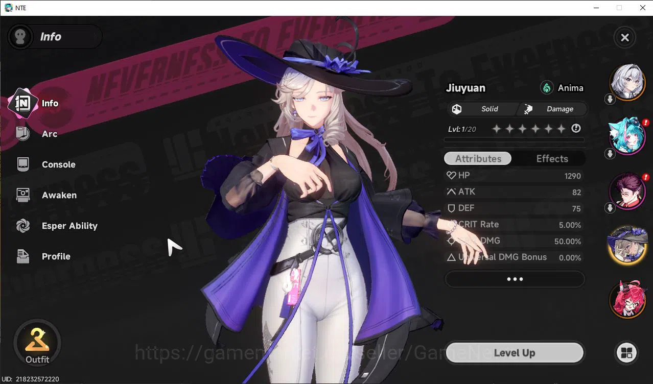 Neverness to Everness Accounts GLOBAL NA |HL 3| 2 SSR Limited [Nanally,Jiuyuan] | image 2