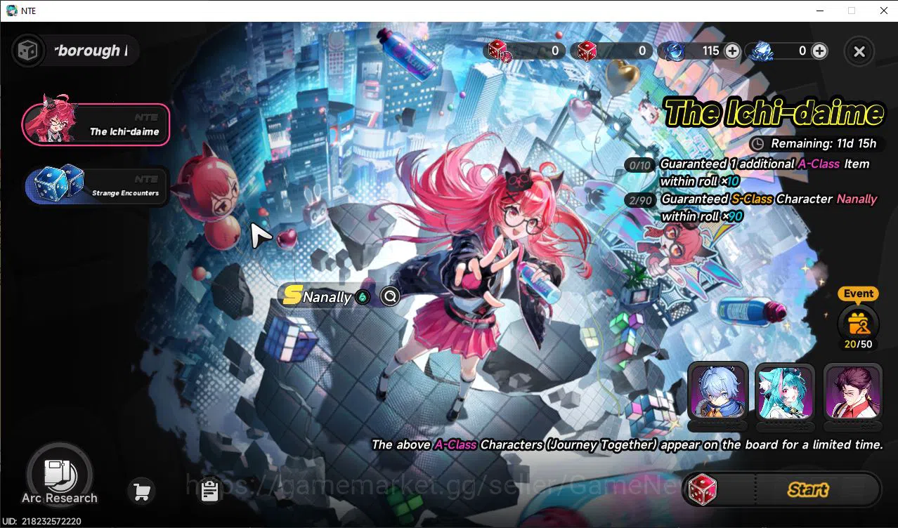 Neverness to Everness Accounts GLOBAL NA |HL 3| 2 SSR Limited [Nanally,Jiuyuan] | image 4