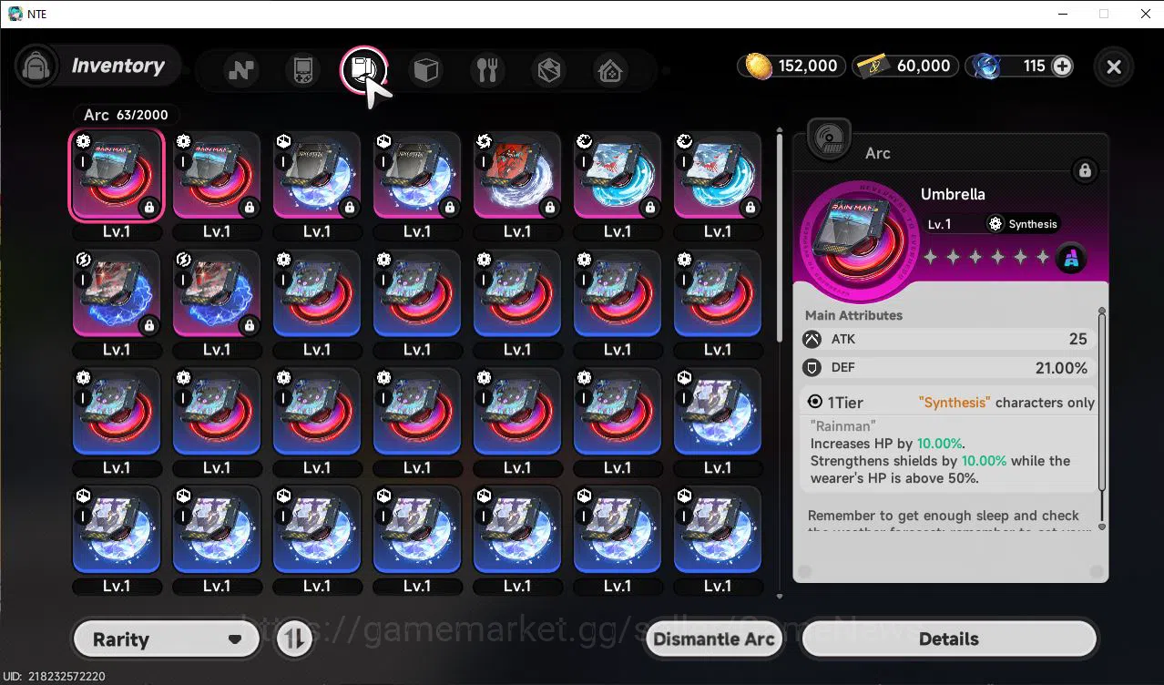 Neverness to Everness Accounts GLOBAL NA |HL 3| 2 SSR Limited [Nanally,Jiuyuan] | image 6