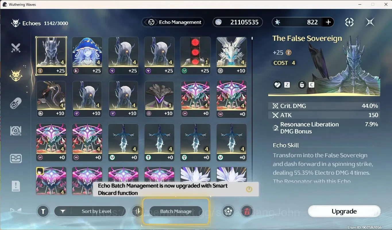 Wuthering Waves Accounts Starter SEA|UL 48|Rank 5|1 Char Limited [Hiyuki Resonance 5] |Mc Male|TakeMail WW246B 9