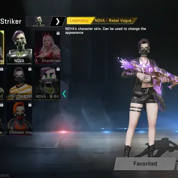 Blood Strike Accounts Others ASIA | 1 Eternal Gun: RPK-Flourish|1 Ultra Gun|1 Legendary Gun|1 Legendary Striker: NOVA-Rebel