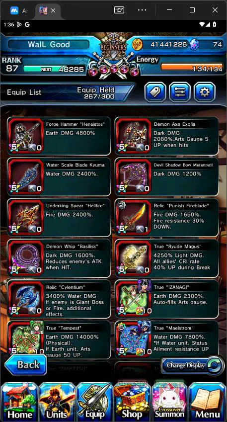 Grand Summoners Accounts GLOBAL|Ascend 17|Summer Miyu(TW),Chloe(TW),Paladin image 2