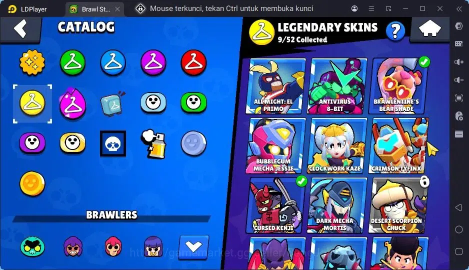 Brawl Stars Accounts Trophy 28219|94 Brawler|21 Max Hypercharge|2 Hyoercharge,9 Legend,72 Epic Skins|31395 10