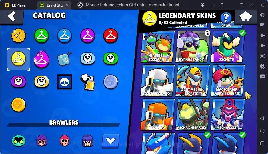 Brawl Stars Accounts Trophy 28219|94 Brawler|21 Max Hypercharge|2 Hyoercharge,9 Legend,72 Epic Skins|31395 11