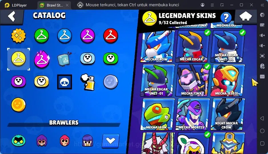 Brawl Stars Accounts Trophy 28219|94 Brawler|21 Max Hypercharge|2 Hyoercharge,9 Legend,72 Epic Skins|31395 12
