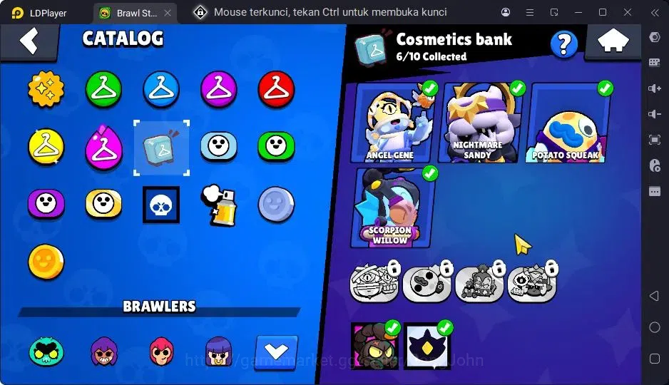 Brawl Stars Accounts Trophy 28219|94 Brawler|21 Max Hypercharge|2 Hyoercharge,9 Legend,72 Epic Skins|31395 16
