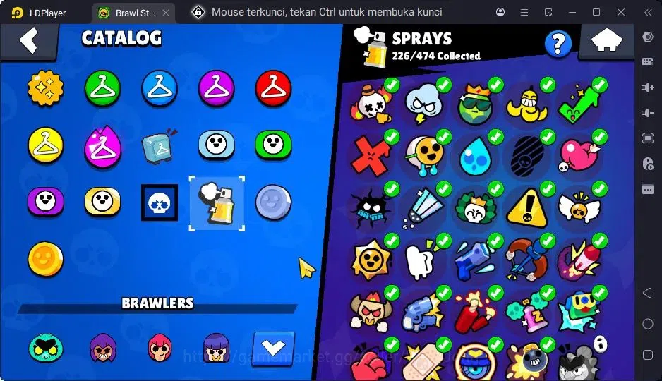 Brawl Stars Accounts Trophy 28219|94 Brawler|21 Max Hypercharge|2 Hyoercharge,9 Legend,72 Epic Skins|31395 17