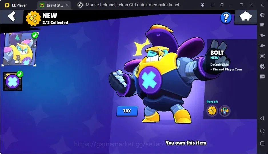 Brawl Stars Accounts Trophy 28219|94 Brawler|21 Max Hypercharge|2 Hyoercharge,9 Legend,72 Epic Skins|31395 4