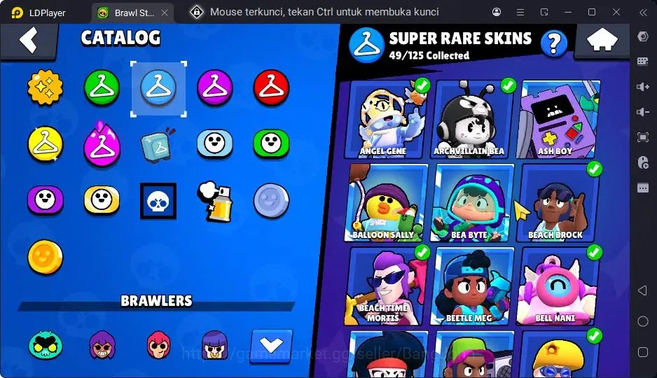 Brawl Stars Accounts Trophy 28219|94 Brawler|21 Max Hypercharge|2 Hyoercharge,9 Legend,72 Epic Skins|31395 6