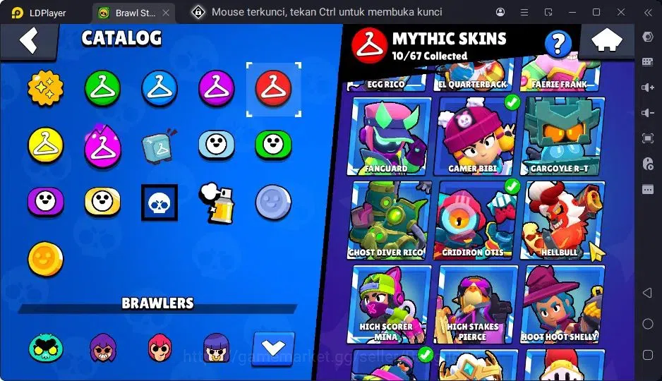 Brawl Stars Accounts Trophy 28219|94 Brawler|21 Max Hypercharge|2 Hyoercharge,9 Legend,72 Epic Skins|31395 8