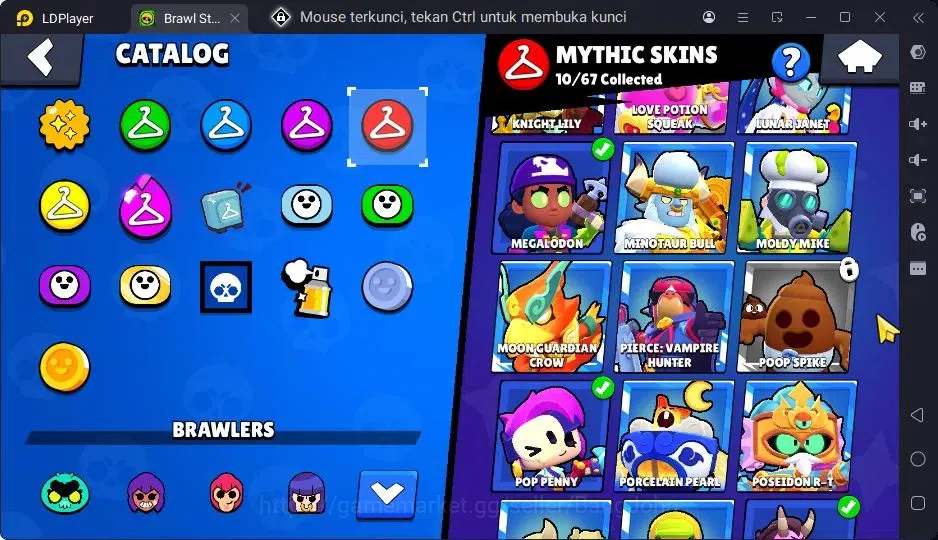 Brawl Stars Accounts Trophy 28219|94 Brawler|21 Max Hypercharge|2 Hyoercharge,9 Legend,72 Epic Skins|31395 9