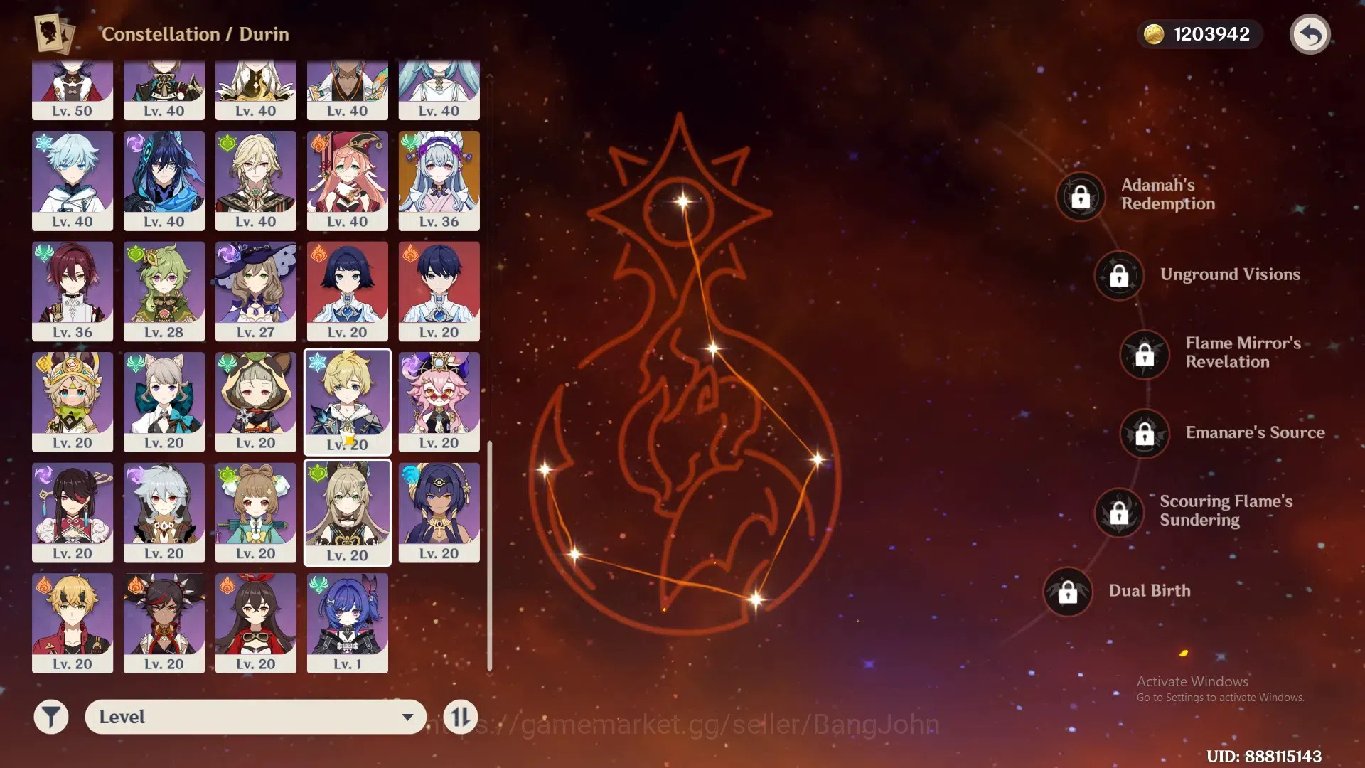 Genshin Impact Accounts Others ASIA|AR 10