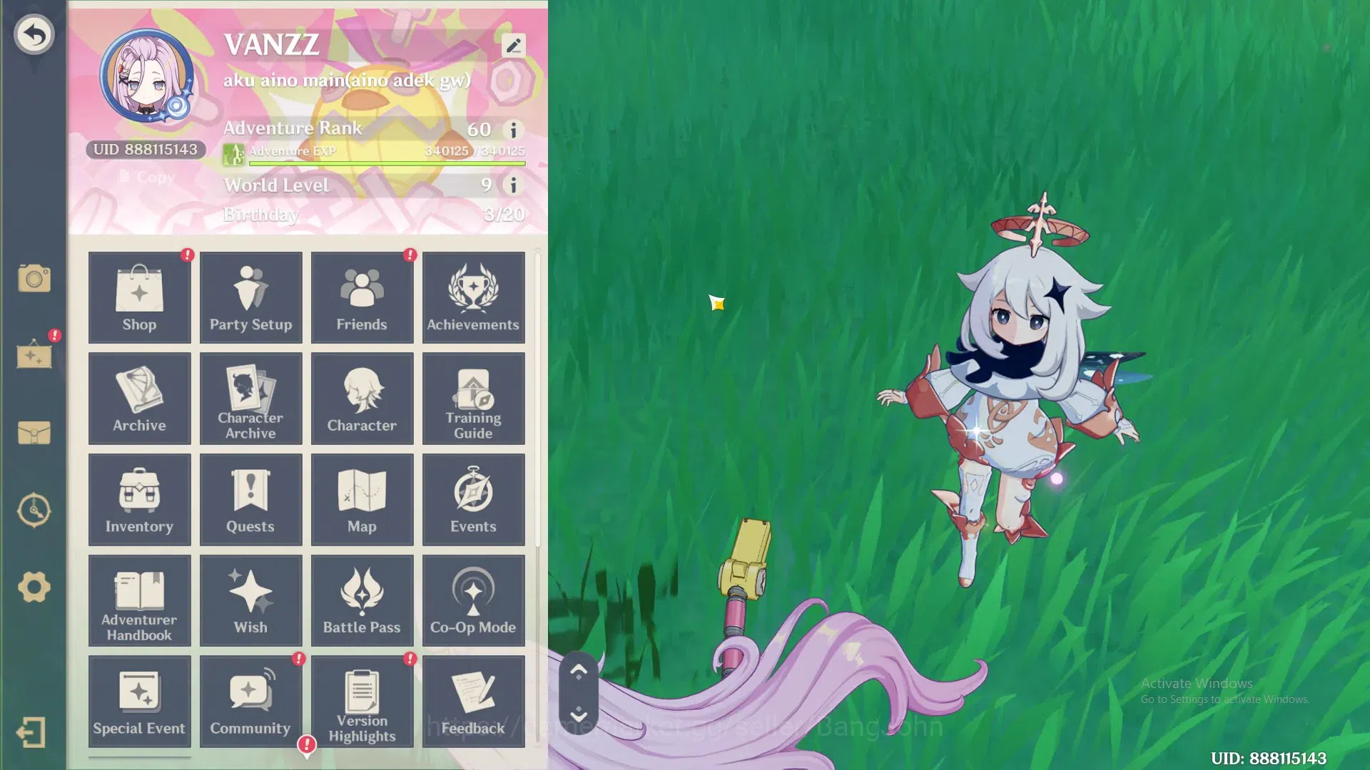 Genshin Impact Accounts Others ASIA|AR 15