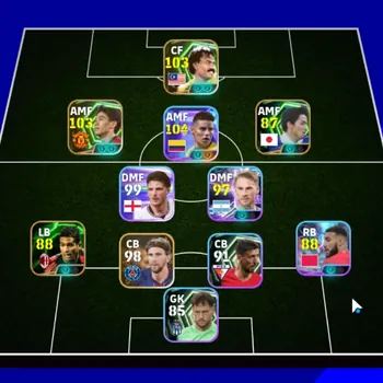 eFootball Accounts Others Android|Power 2982|6 Show Time James Rodriguez,Alexis Mac Allister|4 Epic Kagawa Shinji,Mokhtar