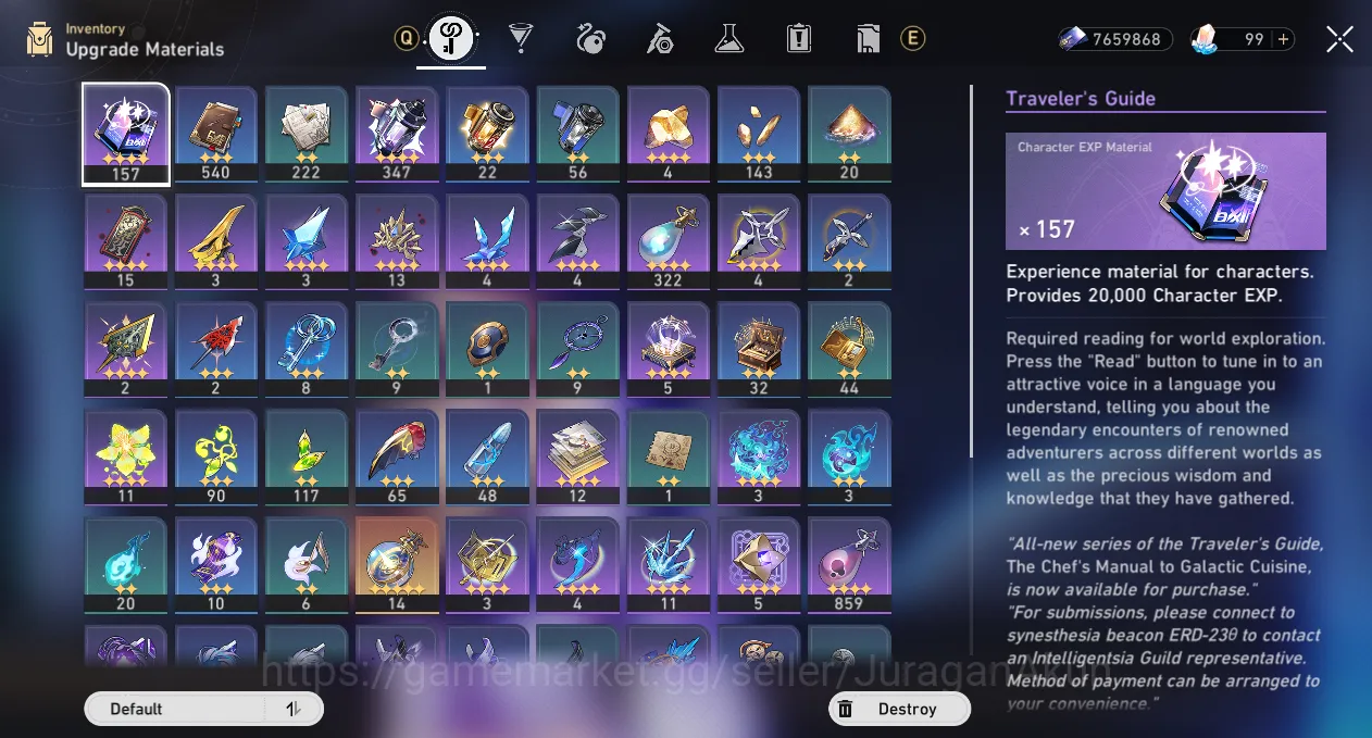 Honkai Star Rail Accounts Mid Game ASIA [TL70] 8 Limited (Kafka, Jade+Sign, Acheron+Sign, Jingliu, ETC)|Penacony|Take Email 8