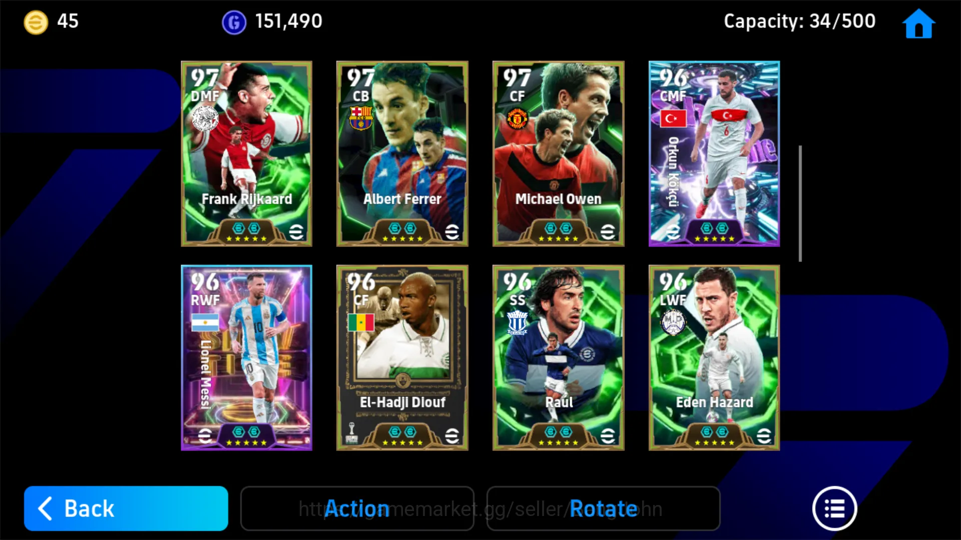 eFootball Accounts Power 3195 | Lukaku Showtime | Zico Epic DB | Serg image 4