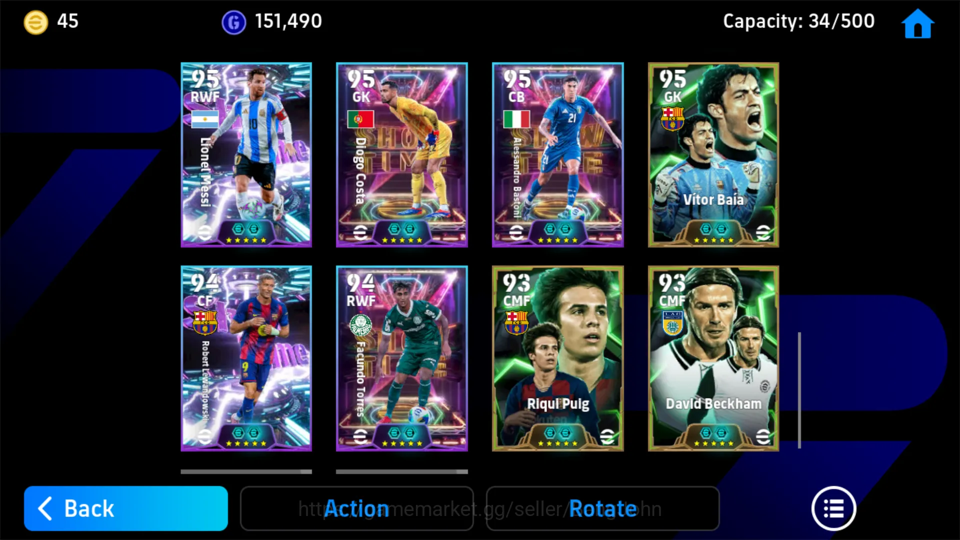 eFootball Accounts Power 3195 | Lukaku Showtime | Zico Epic DB | Serg image 6