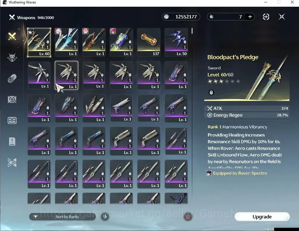 Wuthering Waves Accounts NA | UL 46 | 5 Limited | (Aemeath,Changli)+Sign,Re image 4