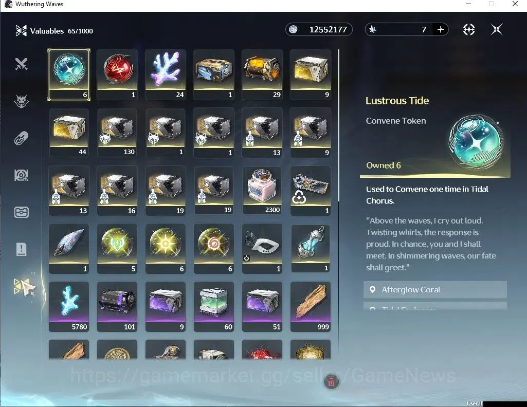 Wuthering Waves Accounts NA | UL 46 | 5 Limited | (Aemeath,Changli)+Sign,Re image 8