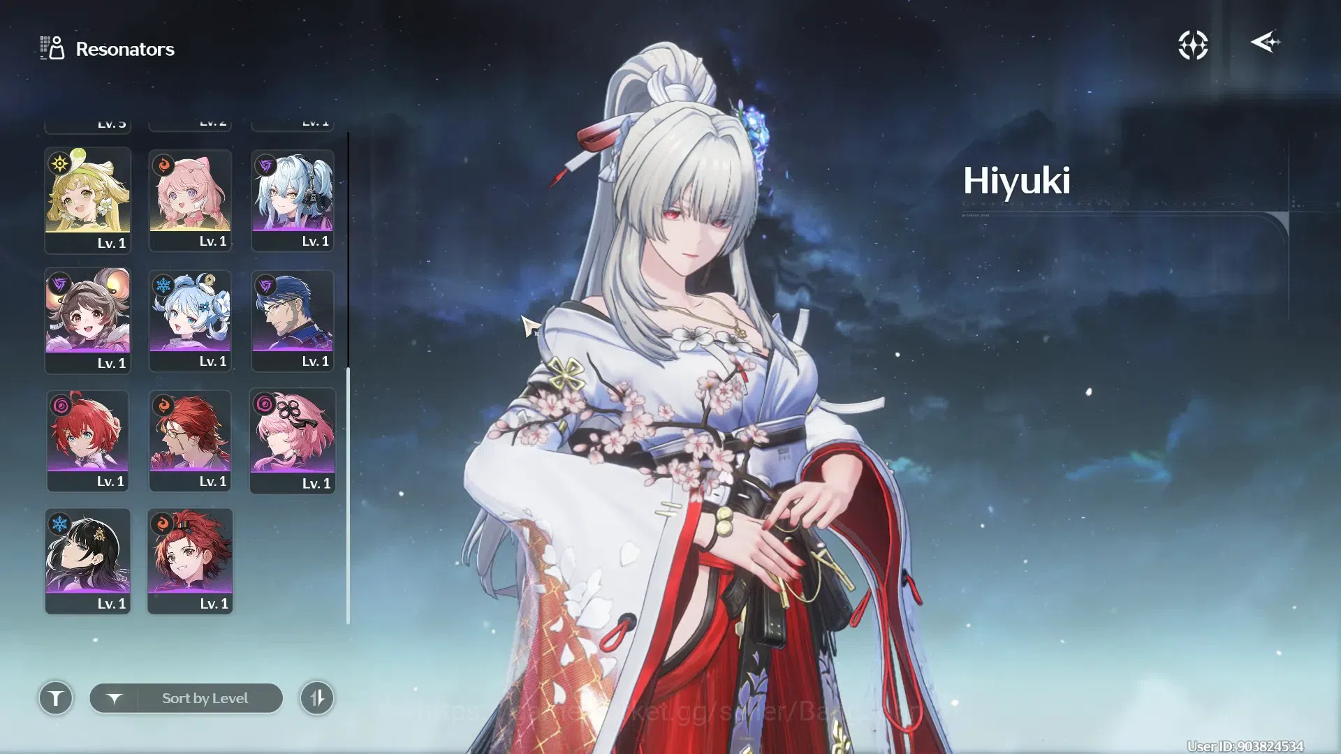 Wuthering Waves Accounts SEA|UL 56 | Rank 6 | 25 Limit | 9(*4Char) | 2(*5We image 4
