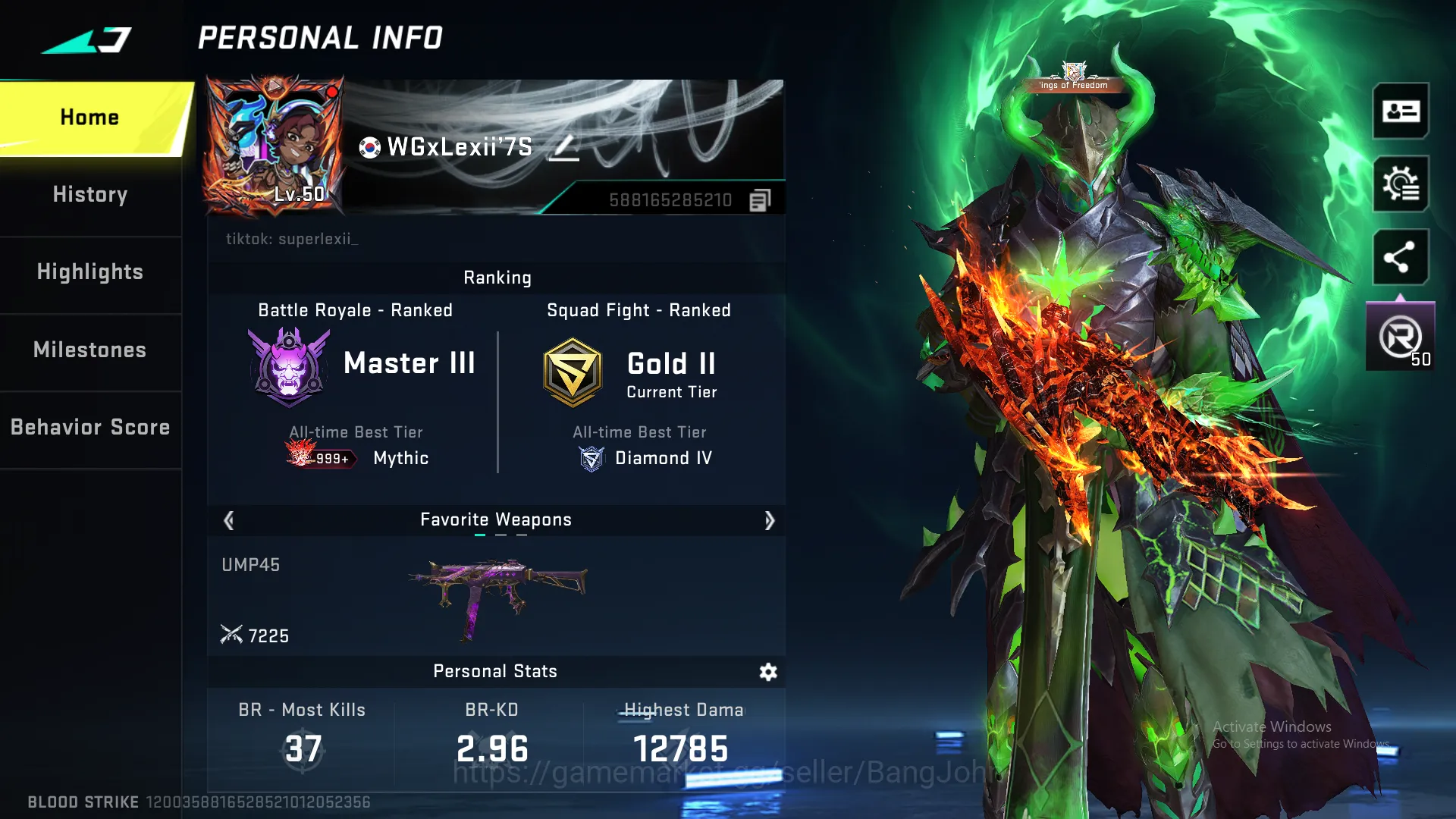 "1 evo + 12 Eternal | Evo m4 lvl 5(inspect) | Uzi lvl 5(inspect) | M700 lvl 4(inspect) | Qbz lvl 3 | Galil lvl 3 ~BS011B Blood Strike Others "1 evo + 12 Eternal | Evo m4 lvl 5(inspect) | Uzi image 1