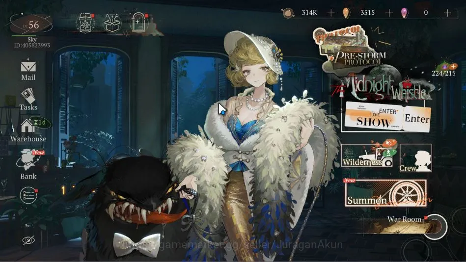 Reverse: 1999 Midgame GLOBAL Lv 56|18 *6 Crew 4 Limit(Ezio+Psy,AnjoNala+ image 1