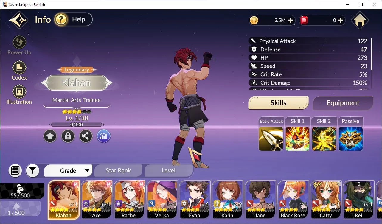 Seven Knights Re:Birth Accounts [Re:BIRTH]Global300xx|Starter 4 Legend 3 SPECIAL|K image 5
