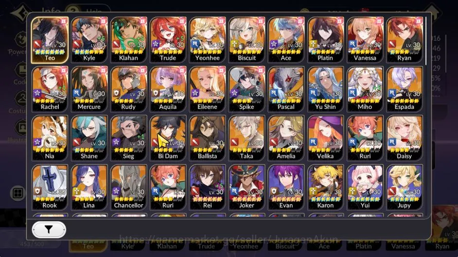 Seven Knights Re:Birth Accounts [Re:BIRTH] Global300xx|33 Legend (TeoTC6,KyleTC3,K image 5