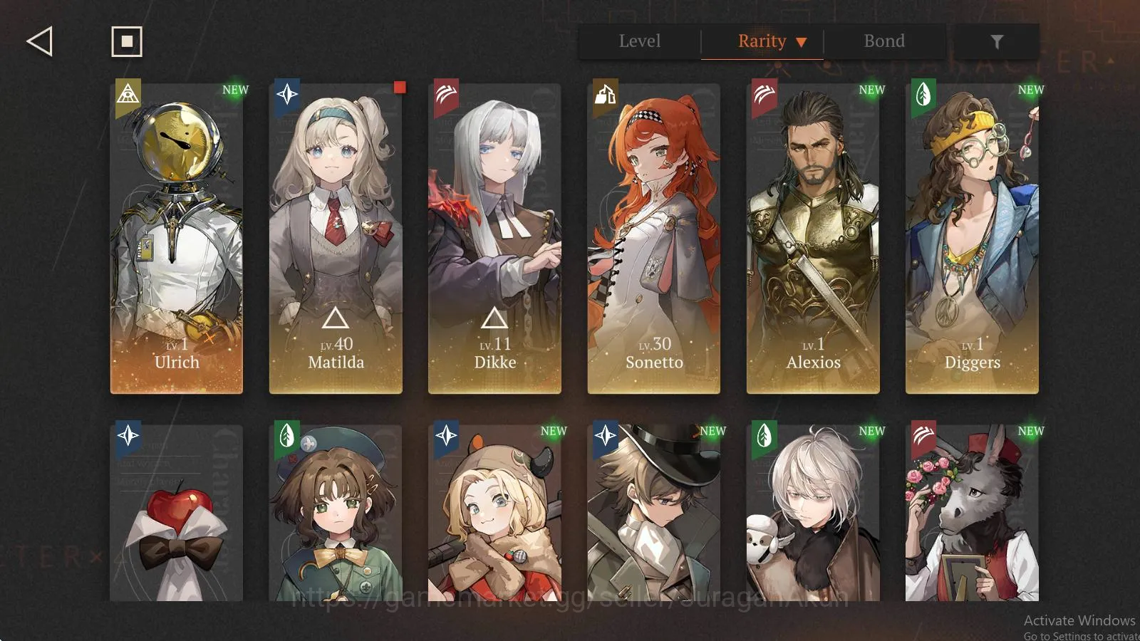 Reverse: 1999 Accounts Starter Global Starter Gacha 15730 Clear Drop + 104 Unilog + Ulrich + Selector On | Email Changeable 2