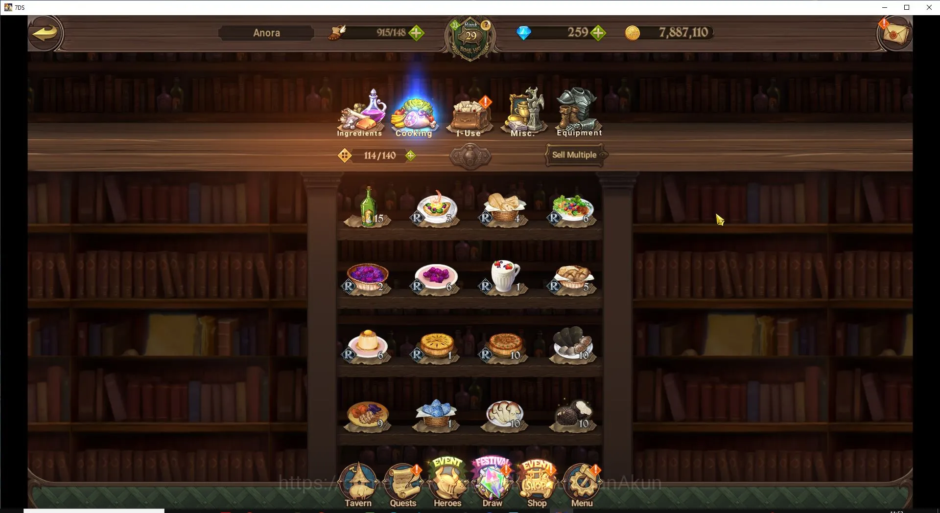 The Seven Deadly Sins: Grand Cross Accounts ASIA|1,2M CC|1 UL + 1 UR + 226 Gems (Elizabeth,Mel image 10