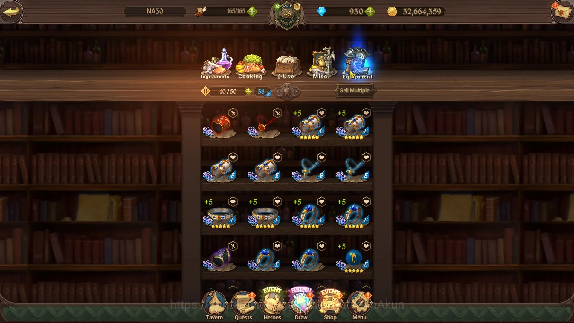 The Seven Deadly Sins: Grand Cross Accounts Global | Starter | 861K CC,Ch5 | 3 UR + 930 Gems | image 14