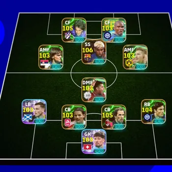 eFootball Accounts Legends & Iconic Players EFOOTBALL COLECTIVE 3211+ | BIGTIME LAMINE YAMAL,G BATISTUTA ANOMALI,DRAGAN