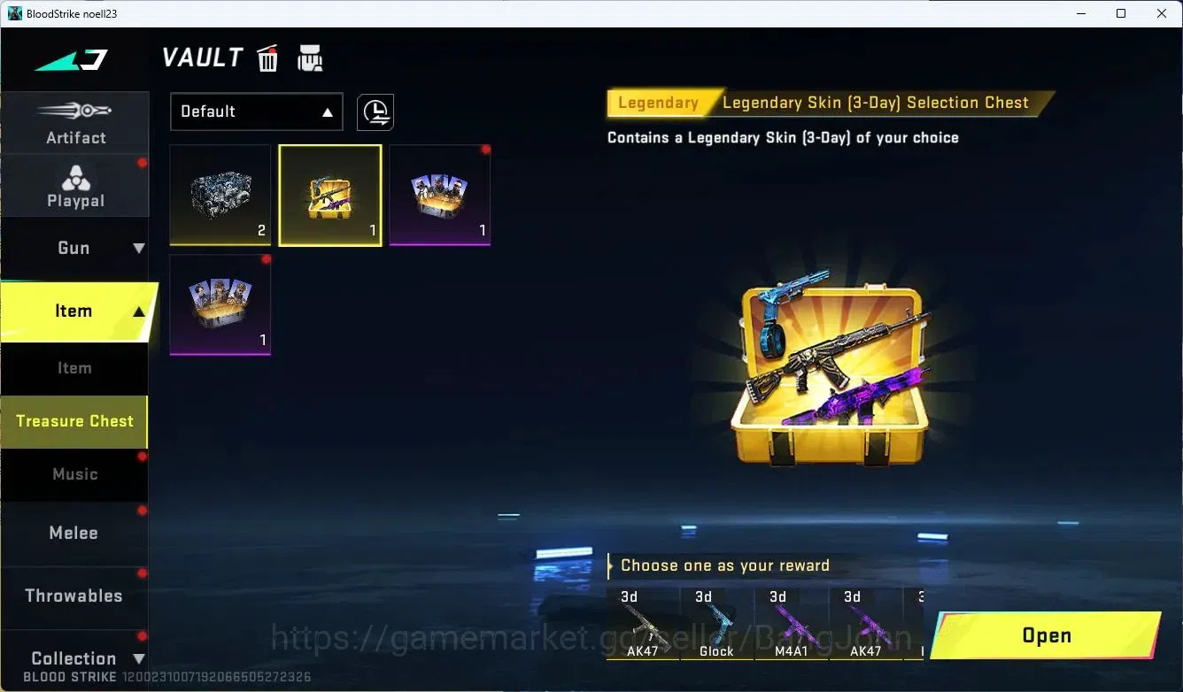 Blood Strike Accounts ASIA | 1 EVA Glide | 1 Legendary Melee | 4 Legenda image 6