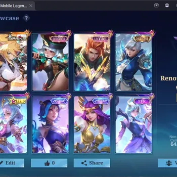 Mobile Legends: Bang Bang Accounts Collector Global|254S|Renowned|KOF Karina,Aspirant Lesley,Sanrio Floryn,LBX Ruby,LBX