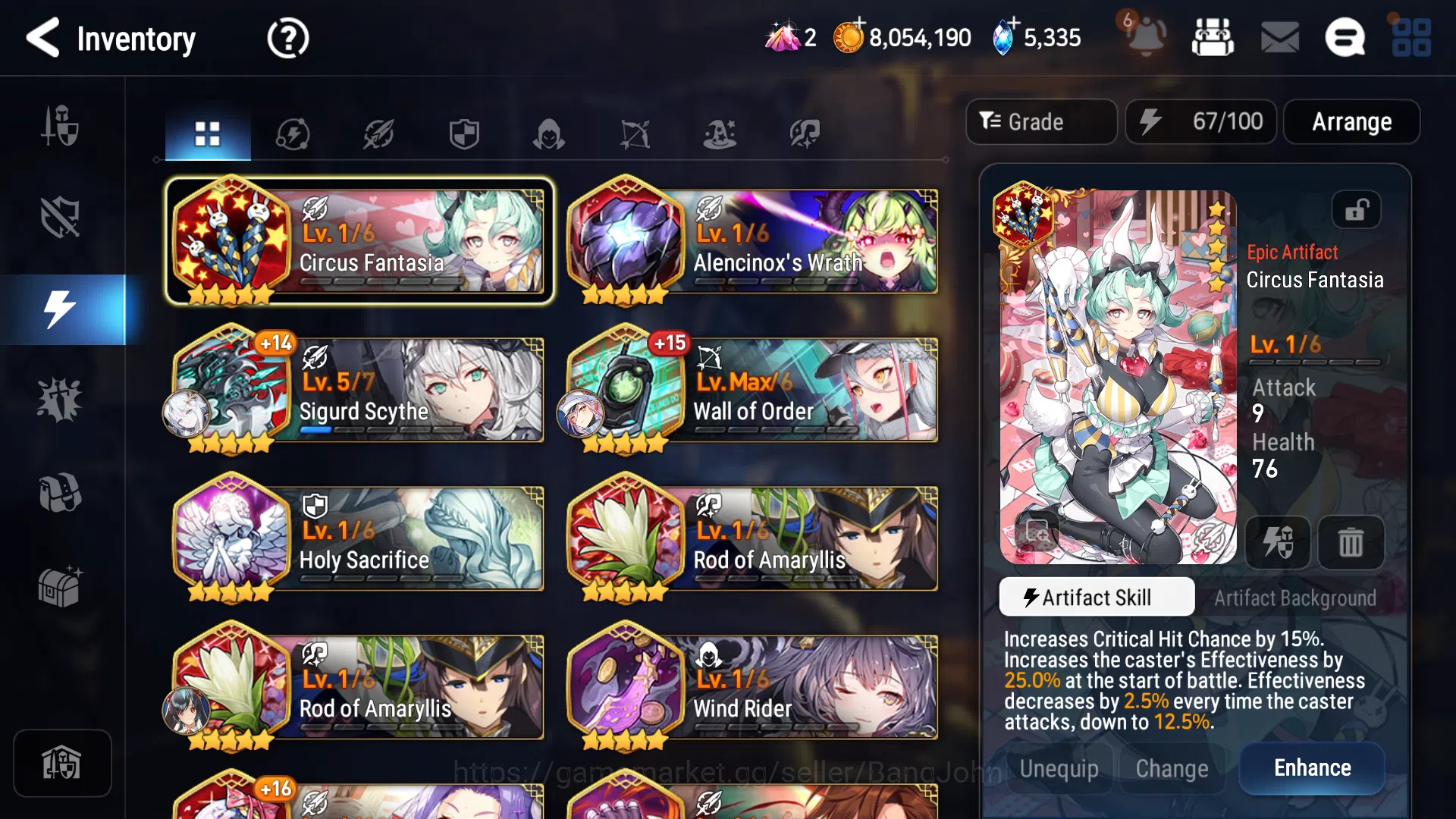Epic Seven Accounts GLOBAL|Eps2|Unverif|4ML(SALOME,SS Vivian,SP Politi image 10