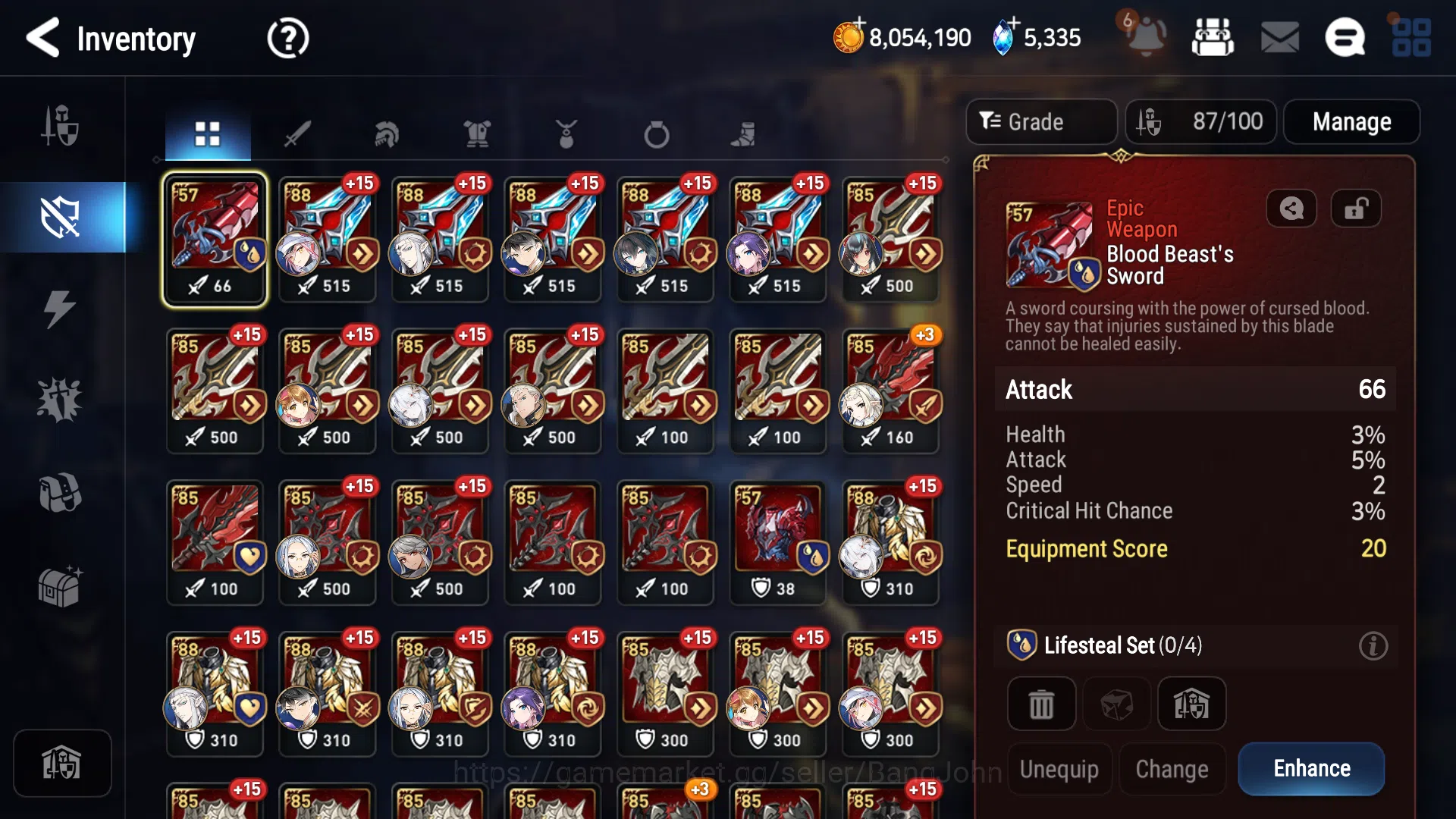 Epic Seven Accounts GLOBAL|Eps2|Unverif|4ML(SALOME,SS Vivian,SP Politi image 11